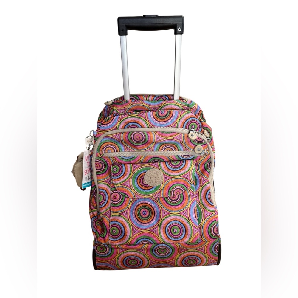NWT Kipling Laptop Rolling Backpack